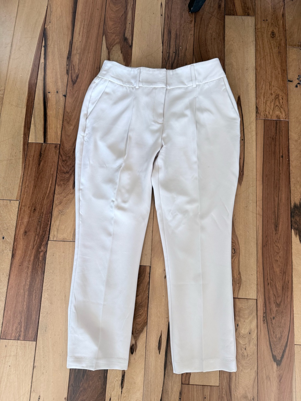 Women's Creme Business Casual Pants